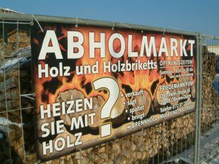 Abholmarkt Brennholz